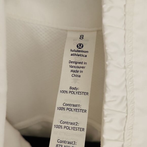 Lululemon Sleeveless Lightweight Vest In White Size 8 New No Tag - Picture 6 of 15